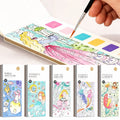 Children's Watercolour Painting Book - Mess-Free Water-Activated