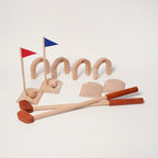 Children's Wooden Golf Toy Set - Montessori Learning Game