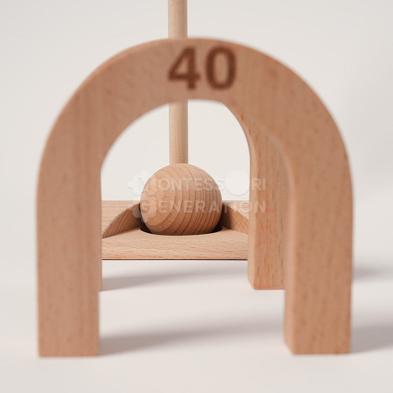 Children's Wooden Golf Toy Set - Montessori Learning Game