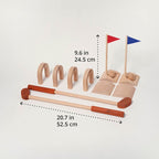 Children's Wooden Golf Toy Set - Montessori Learning Game