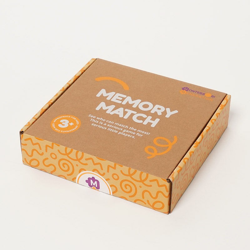 Children's Wooden Memory Board Game - Multiplayer Set