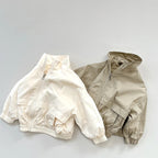 Children's Zip-Up Jacket - Stand-Up Collar