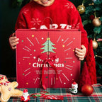 Christmas Advent Calendar Set - Rigid Gift Box with 24 Numbered Inner Boxes