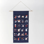 Christmas Advent Calendar - Wall-Hanging 24-Pocket