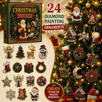 Christmas Diamond Painting Advent Calendar – Santa Claus