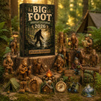 Christmas Gift Set - Bigfoot Camping Advent Calendar with 24 Ornaments