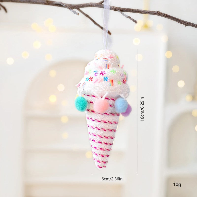 Christmas Hanging Ornaments - Candy Shaped Decorations