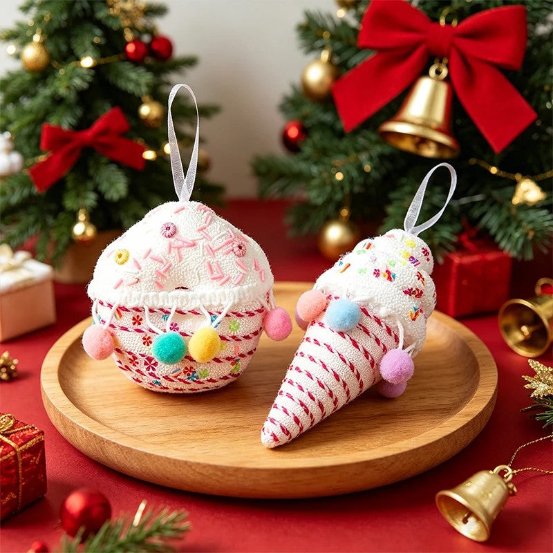Christmas Hanging Ornaments - Candy Shaped Decorations