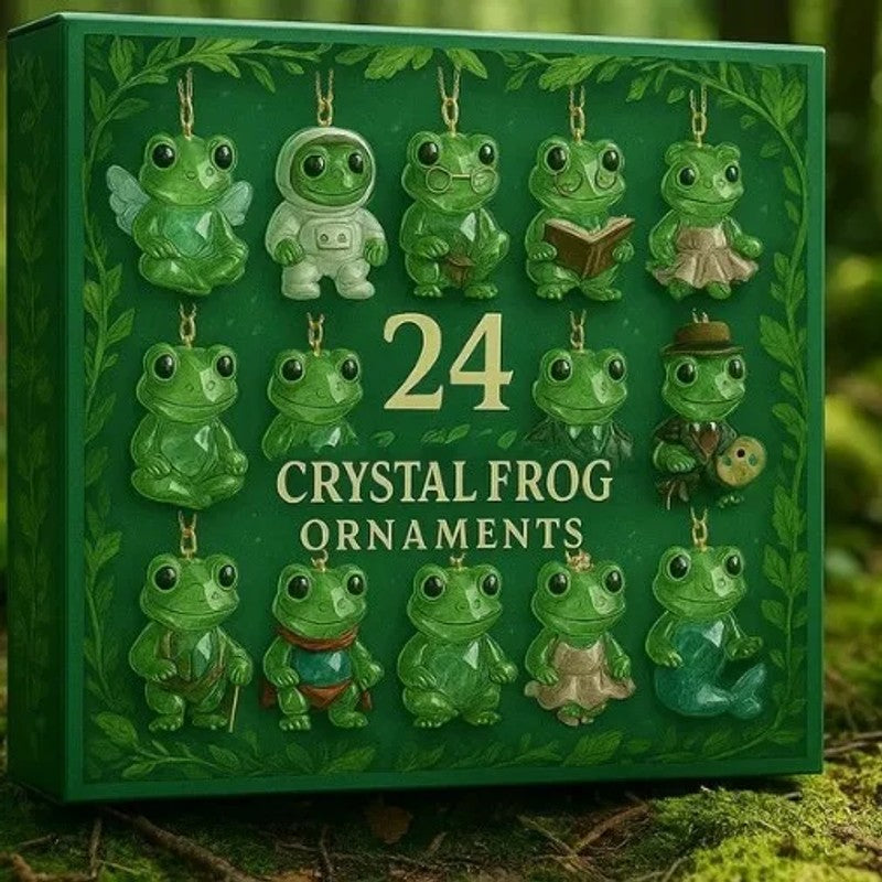 Christmas Lights - Blind Box Advent Calendar with Collectible Animal-Themed Pendants