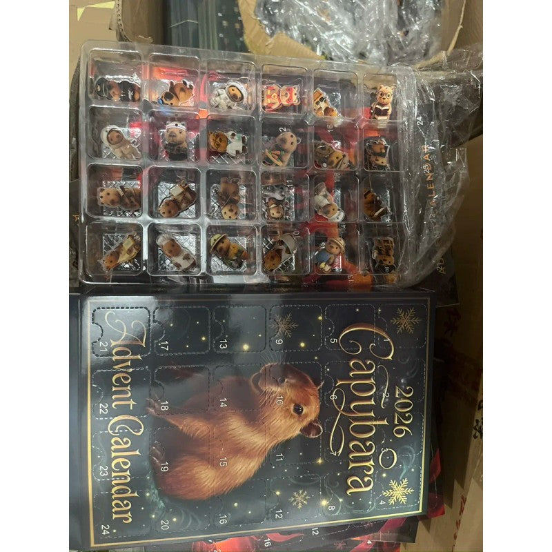 Christmas Lights - Blind Box Advent Calendar with Collectible Animal-Themed Pendants