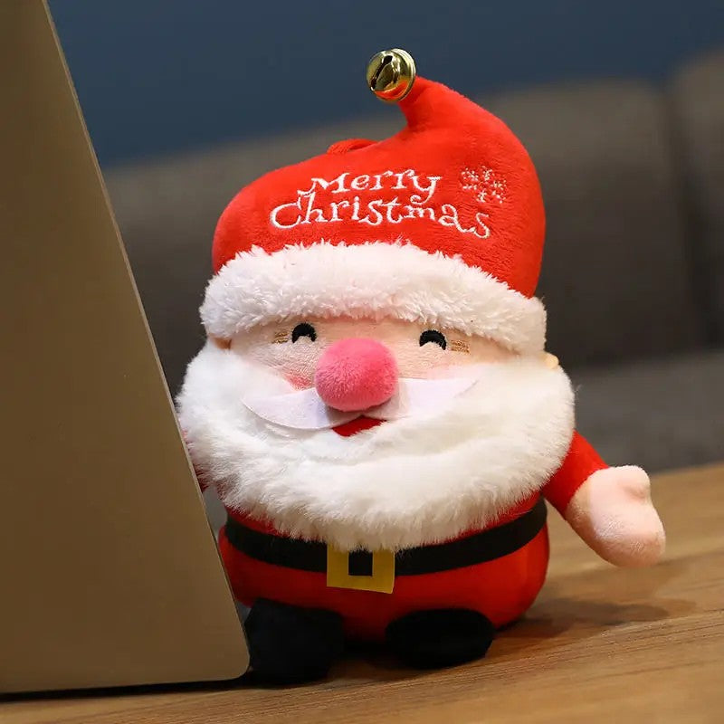 Christmas Plush Stuffed Toy - Santa Claus and Reindeer