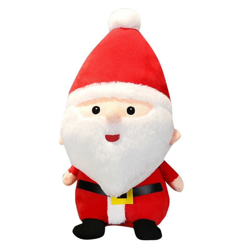 Christmas Stuffed Animal Set - Santa Claus, Snowman, Reindeer