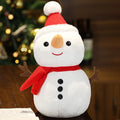 Christmas Stuffed Animal Set - Santa Claus, Snowman, Reindeer