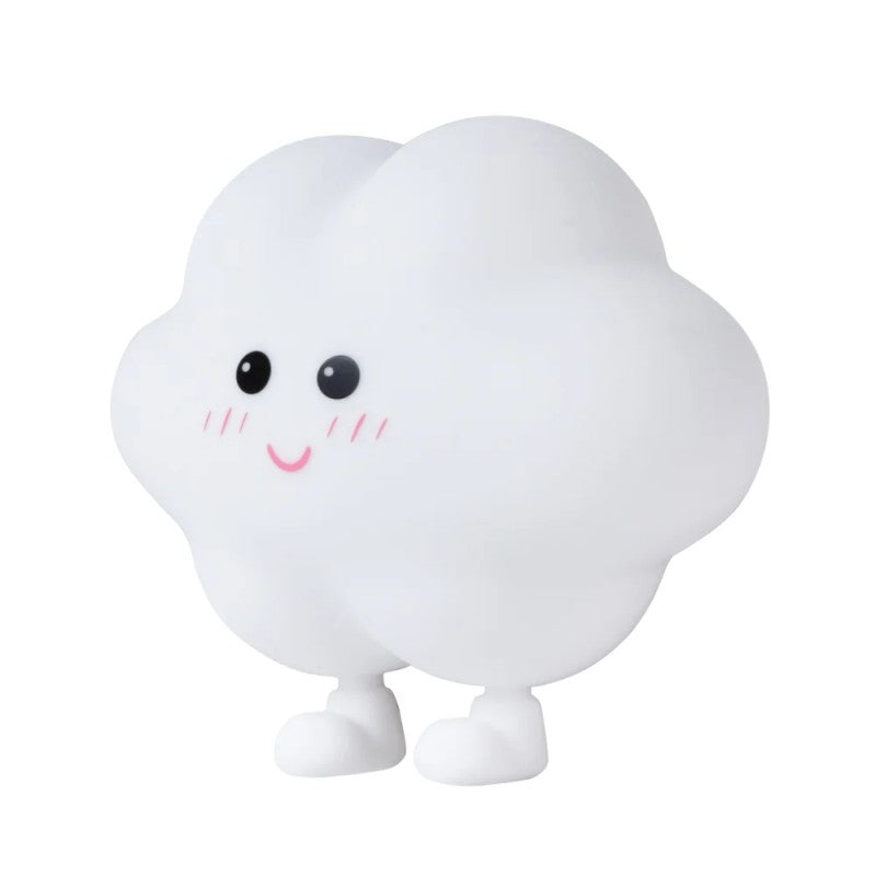 Cloud-Shaped LED Wall Lamp with Smiley Face