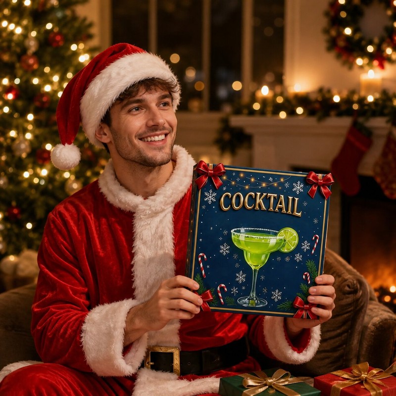 Cocktail Advent Calendar 2026 - 24 Hanging Ornaments