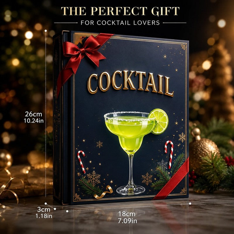 Cocktail Advent Calendar 2026 - 24 Hanging Ornaments