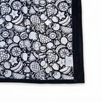 Colour-your-own Blanket Kit - Black and White Pattern with Fabric Markers