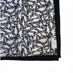 Colour-your-own Blanket Kit - Black and White Pattern with Fabric Markers