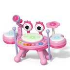 Crab Jazz Drum Toy Set - Pink
