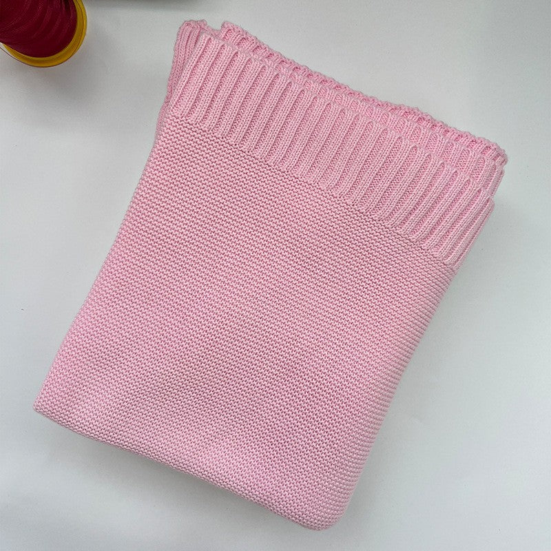 Custom Embroidered Baby Blanket - Personalized Name Text