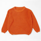 Custom Embroidered Baby Sweater - Ribbed Knit Long Sleeve