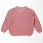 Custom Embroidered Baby Sweater - Ribbed Knit Long Sleeve