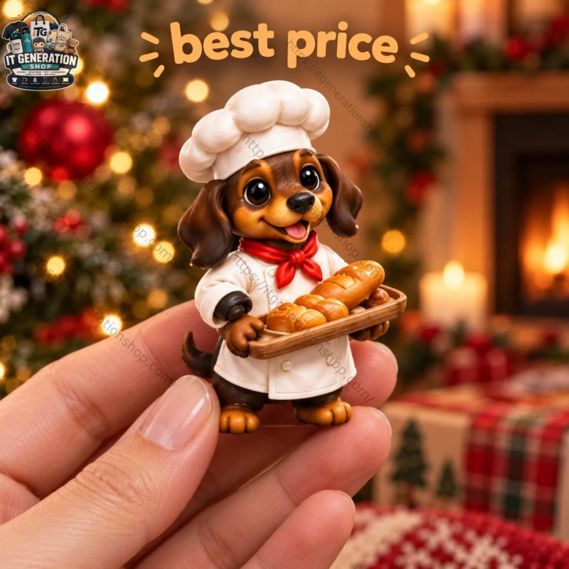 Dachshund Advent Calendar - 24 Miniature Figurines in Character Costumes