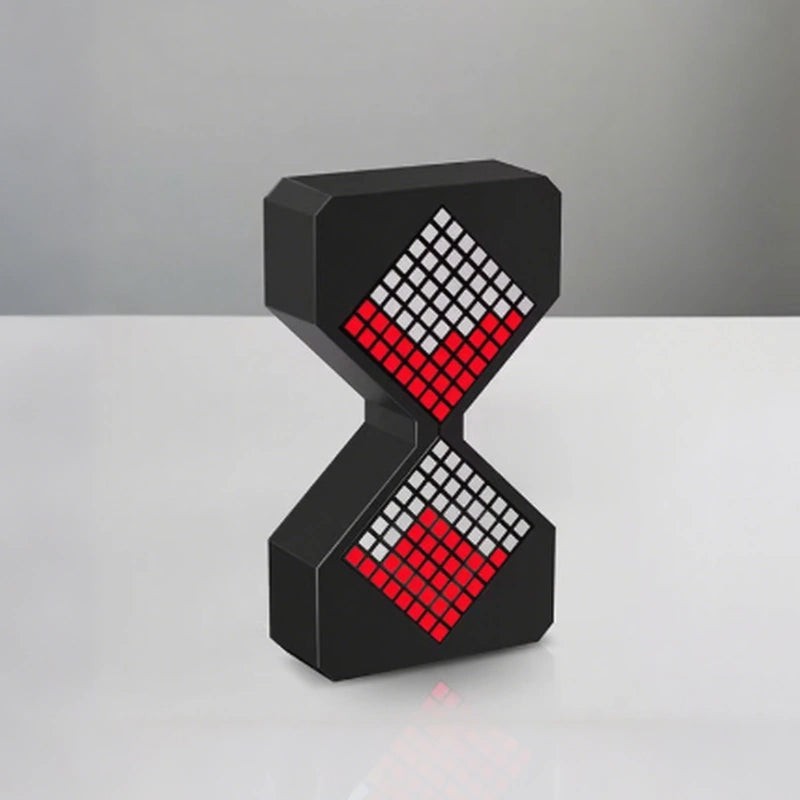 Decorative LED Ambient Light - Hourglass-Shaped Countdown Timer