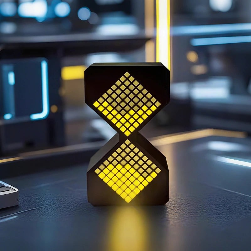 Decorative LED Ambient Light - Hourglass-Shaped Countdown Timer