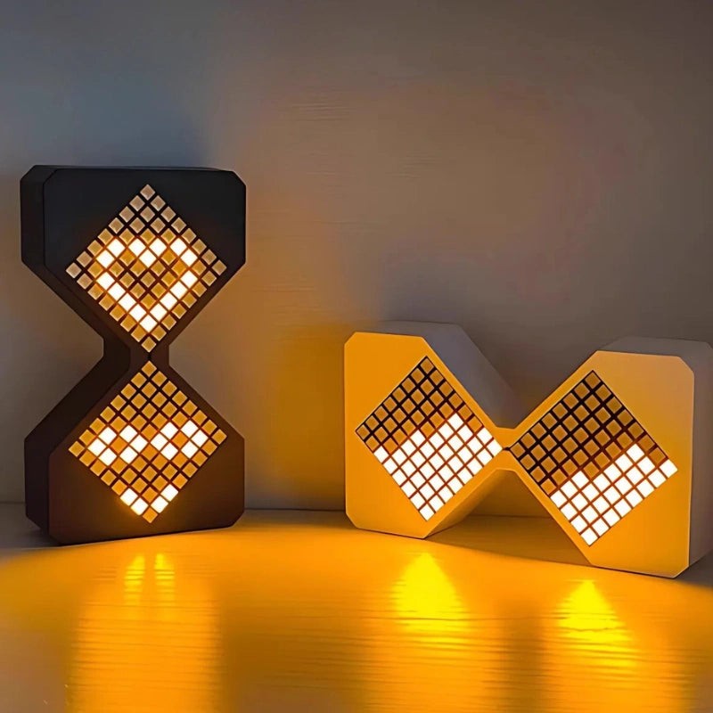 Decorative LED Ambient Light - Hourglass-Shaped Countdown Timer