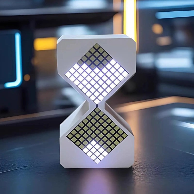 Decorative LED Ambient Light - Hourglass-Shaped Countdown Timer