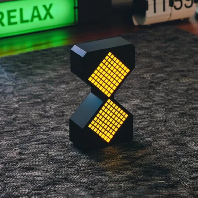 Decorative LED Ambient Light - Hourglass-Shaped Countdown Timer