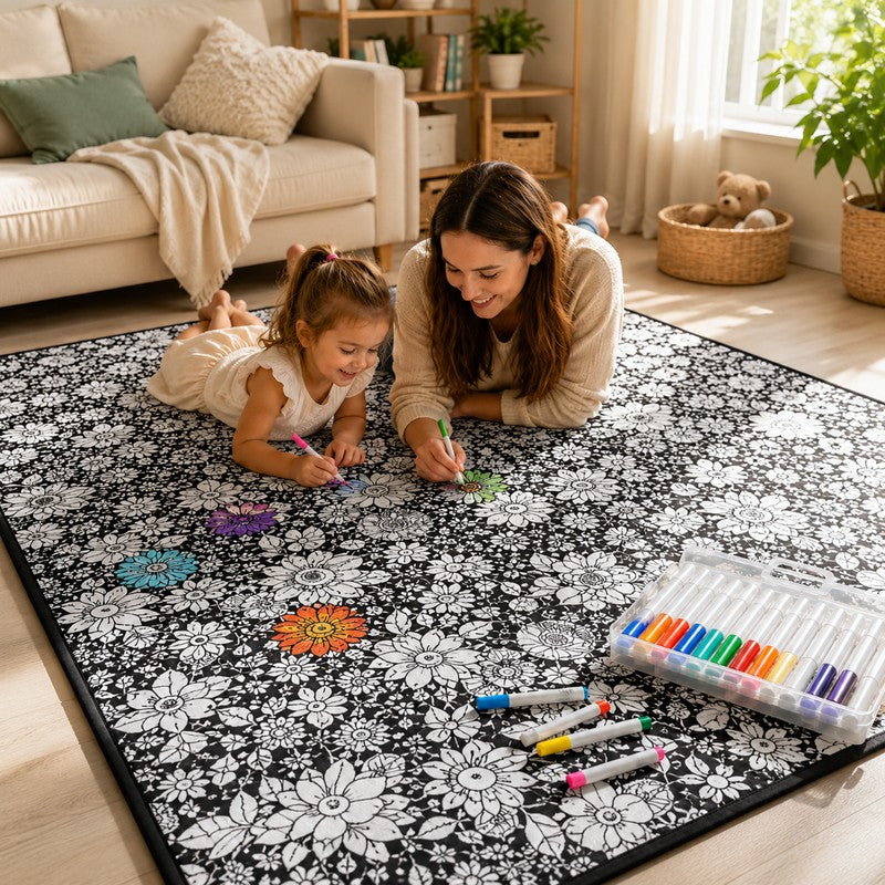 Diamond Painting - DIY Colouring Blanket with Pre-Printed Pattern