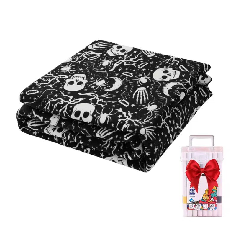 Diamond Painting - DIY Colouring Blanket with Pre-Printed Pattern