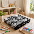 Diamond Painting - DIY Colouring Blanket with Pre-Printed Pattern