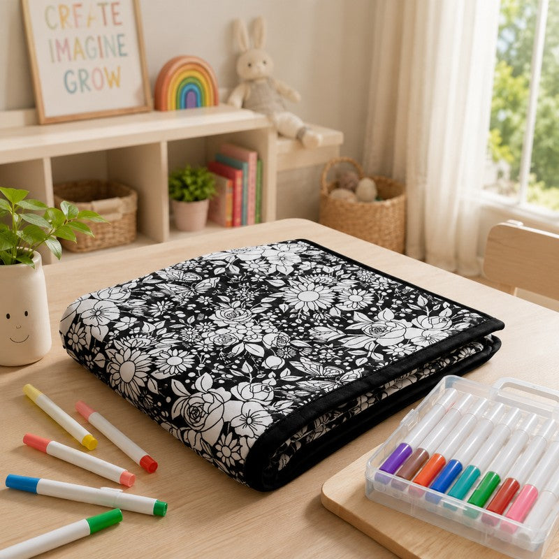 Diamond Painting - DIY Colouring Blanket with Pre-Printed Pattern