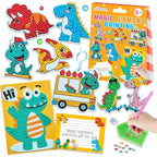 Diamond Painting Sticker Kit - Unicorn and Dinosaur Variants