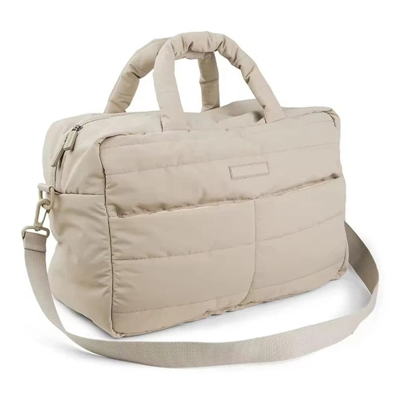 Diaper Bag - Quilted Organizer with Adjustable Strap