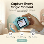 Digital Kids Camera - Compact with IPS Screen