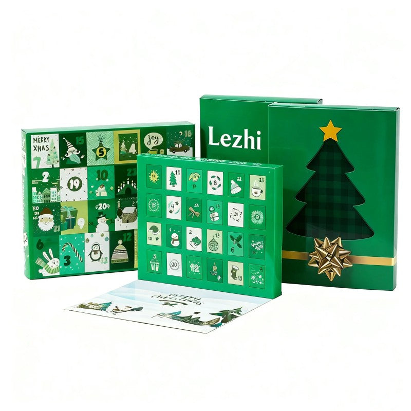 DIY Advent Calendar Gift Set - 24-Compartment Christmas Box