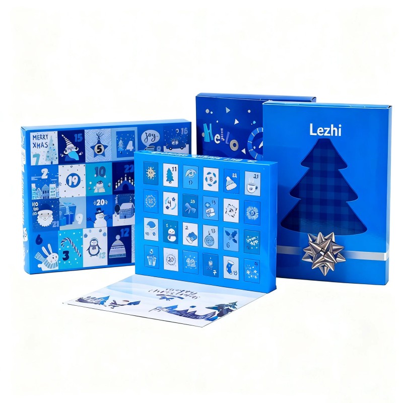 DIY Advent Calendar Gift Set - 24-Compartment Christmas Box