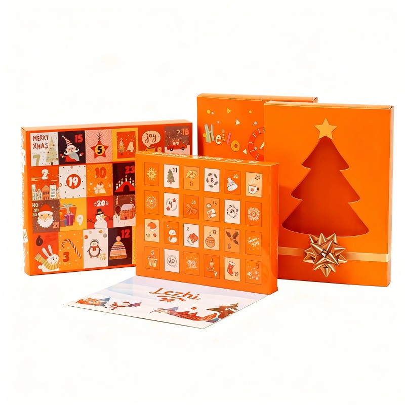 DIY Advent Calendar Gift Set - 24-Compartment Christmas Box