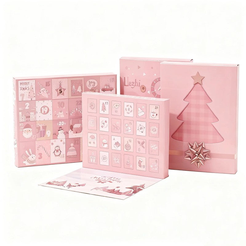 DIY Advent Calendar Gift Set - 24-Compartment Christmas Box