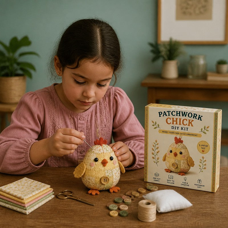 DIY Animal Sewing Kit - Fabric Ornament Craft Set