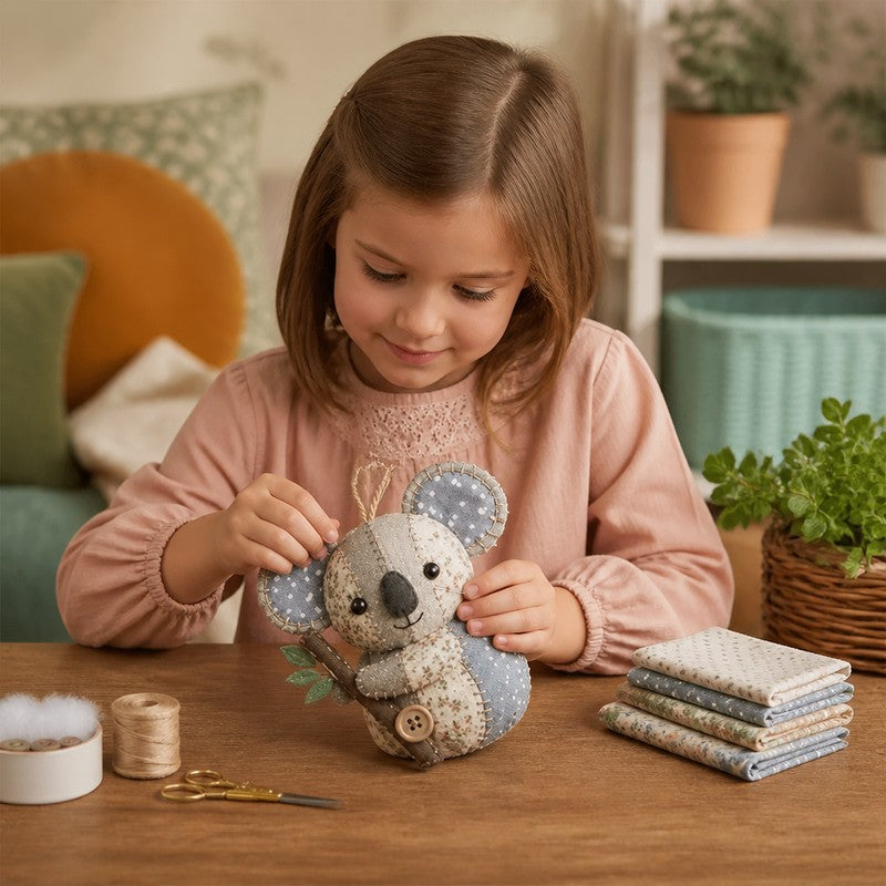 DIY Animal Sewing Kit - Fabric Ornament Craft Set
