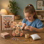 DIY Animal Sewing Kit - Fabric Ornament Craft Set