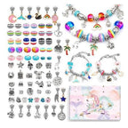 DIY Bracelet Making Kit for Children - Adjustable Beads and Charms