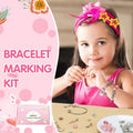 DIY Bracelet Making Kit for Children - Adjustable Beads and Charms