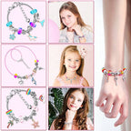 DIY Bracelet Making Kit for Children - Adjustable Beads and Charms