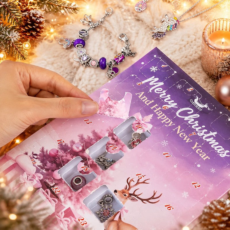 DIY Charm Bracelet Advent Calendar 2026 - Christmas Countdown